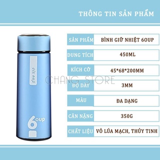 Bình giữ nhiệt (6OUP - 450ML)