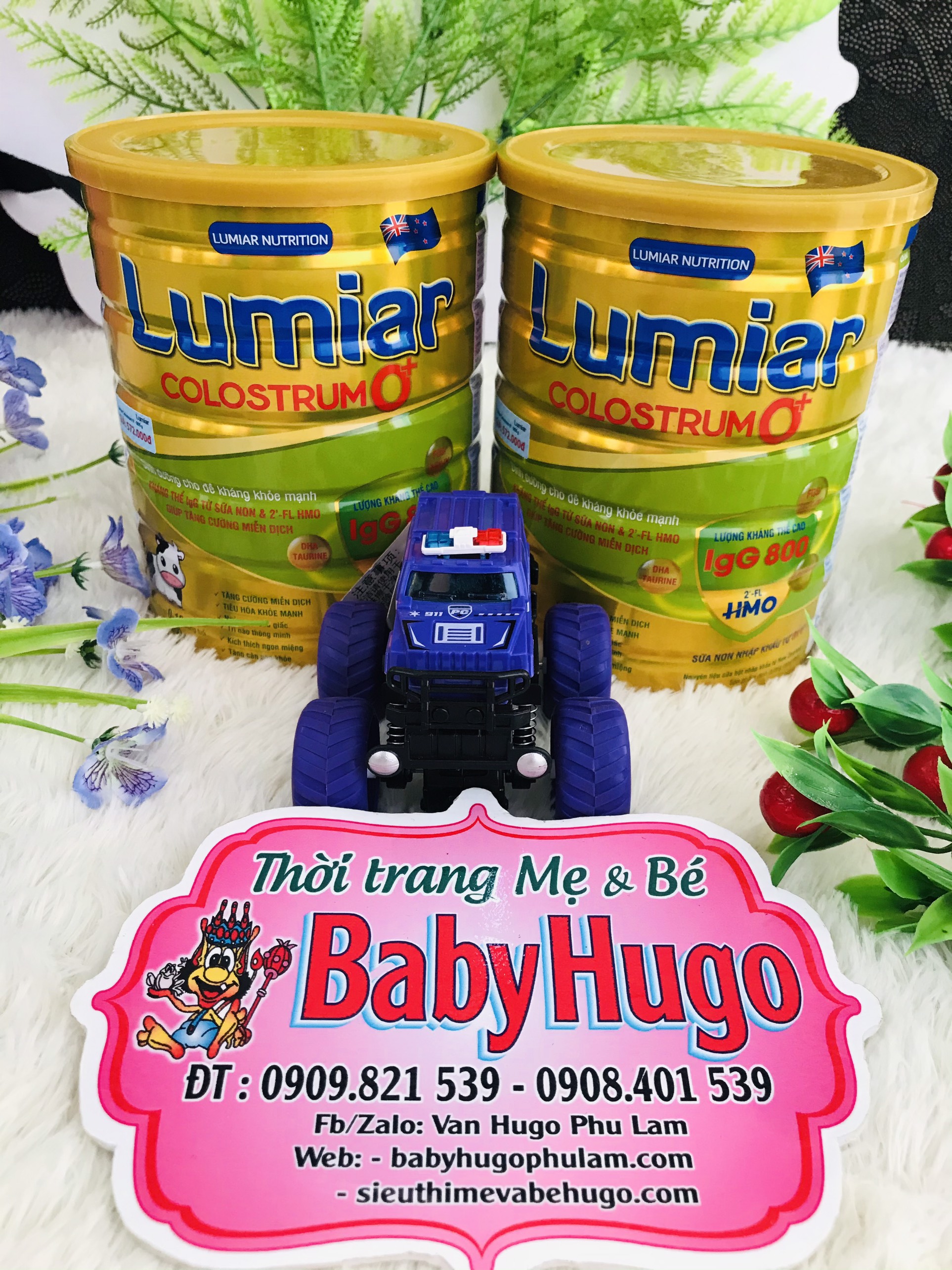 Sữa Bột Lumiar Colostrum 0+ Tăng Đề Kháng Ngừa Táo Bón 400/800gr