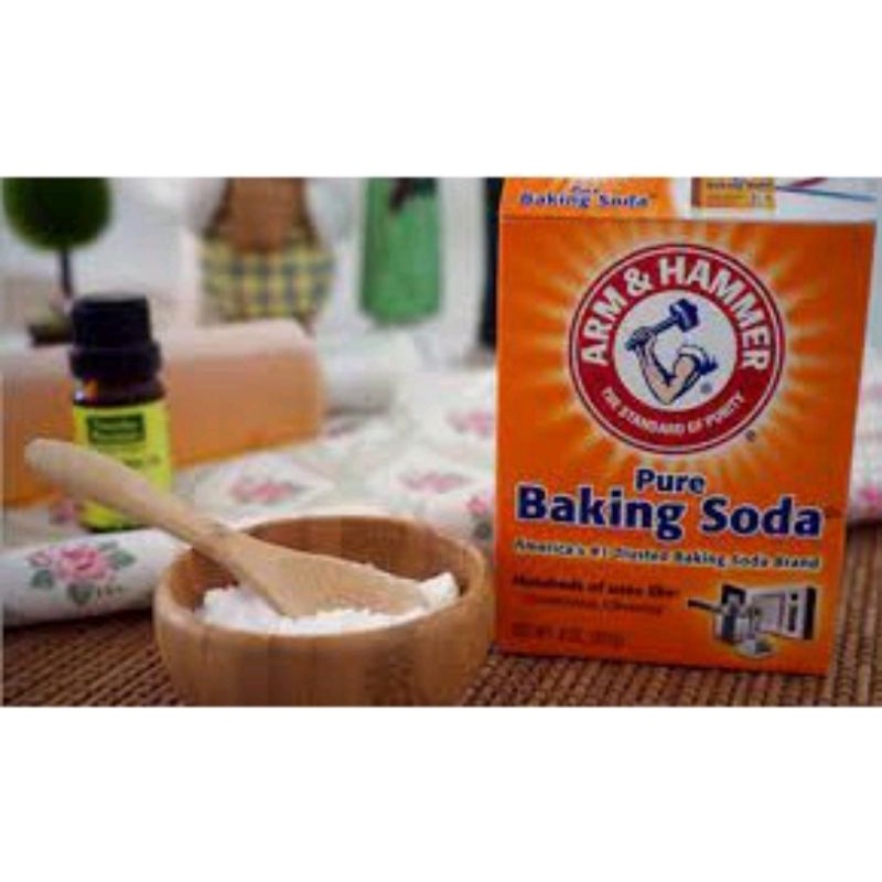 Bột Baking Soda đa công dụng khử mùi, giảm khuẩn, tẩy rửa, làm bánh, chăm sóc da 454g