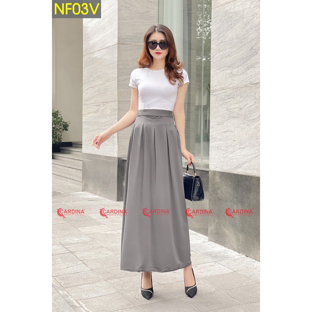 Chân Váy Chống Nắng Nữ Nhật Bản Chất Thun Lạnh Lỗ Thông Hơi Thoáng Khí +COTTON CooL Air Mềm Mịn Cực Mát