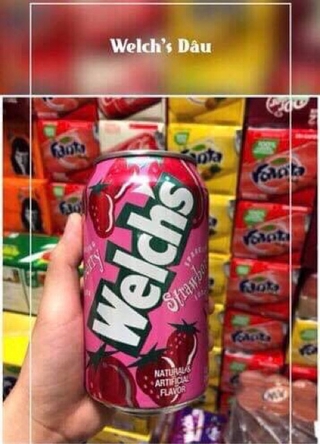 Thùng 12 lon Welch’s Mỹ