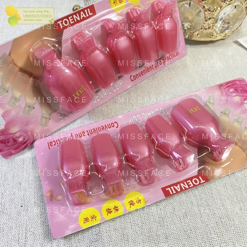 Bộ kẹp ủ phá gel chân - kẹp ủ giá rẻ
