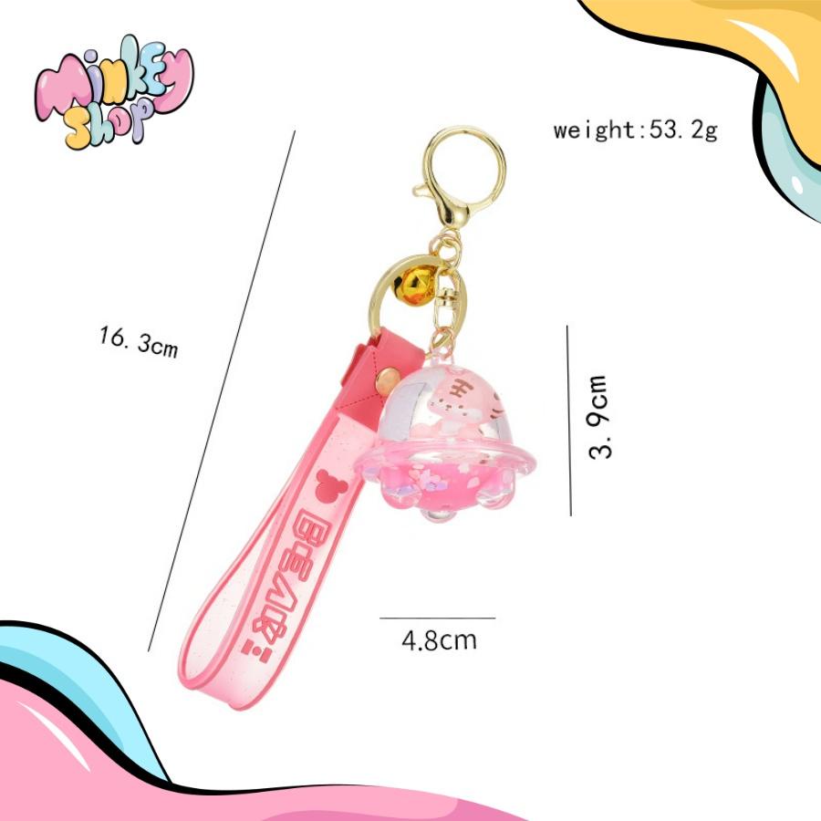 Móc Khoá Nước Hổ Đáng Yêu Nhiều Mẫu Dễ Thương Phụ Kiện Túi Xách, Balo, Cặp Xách, Ô tô Cute 02MKN -Minkey