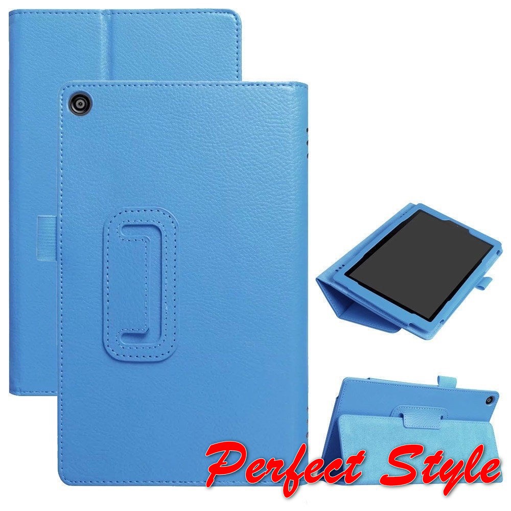 Bao da PU Amazon Kindle fire HD10 2017 2019 có đế dựng tiện ích