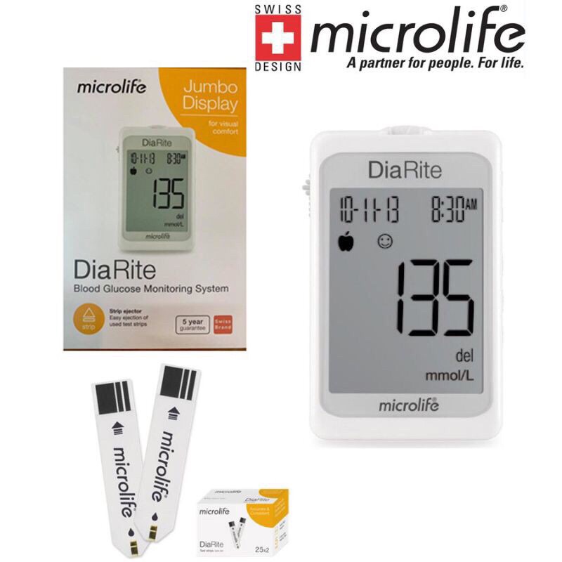 Que thử đường huyết DiaRite Microlife CHÍNH HÃNG