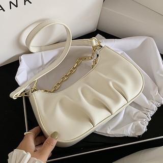 Summer french niche bag female bag 2020 thời trang hợp thời trang phổ biến phiên bản hàn quốc all-match xách tay one-shoulder armpit bag