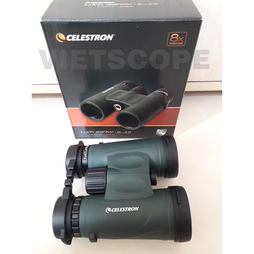 Ống nhòm 2 mắt Celestron Nature DX 8x42 - Ống nhòm roof du lịch dã ngoại