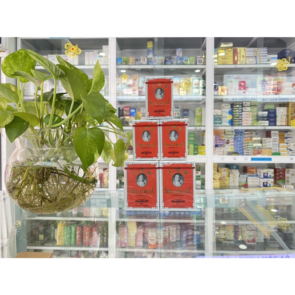 Dầu Gió Thái Nước Vàng Siang Pure Oil