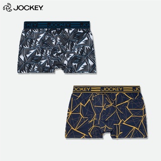 Combo 02 quần lót nam jockey dáng trunk boxer họa tiết thun lạnh kháng khuẩn cao cấp - j7387