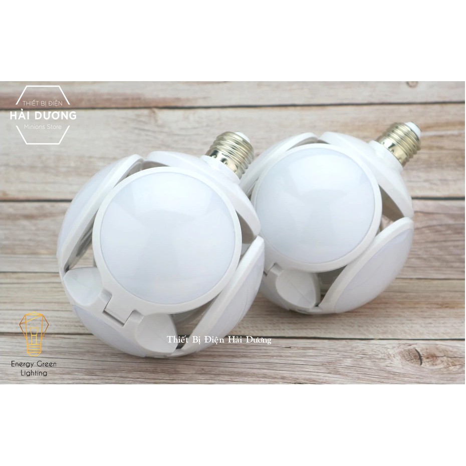 Combo 10 Bóng đèn 40w 4 cánh hình quả bóng