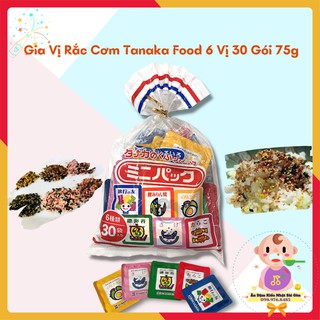 🛑FreeShip🛑 Gia vị rắc cơm 6 vị 30 gói nhỏ (75g) - Nội Địa Nhật