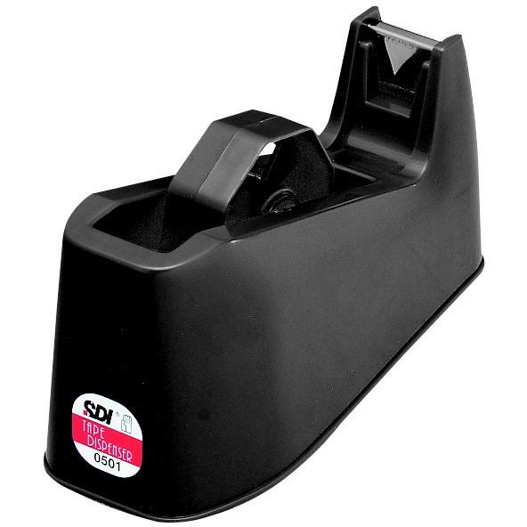 Bàn cắt băng keo lớn,cắt băng dính để bàn 2 lõi  0501 chính hãng SDI cho băng keo 1cm-3cm,nhựa cao cấp,lưỡi cắt siêu bén