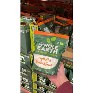 Đường ăn kiêng la hán quả organic whole earth ăn keto zero calo date 06/2023