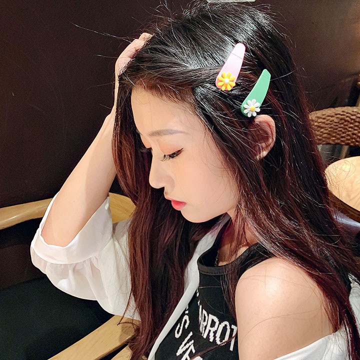 Kẹp tóc trái cây vỉ 2 cái KT06