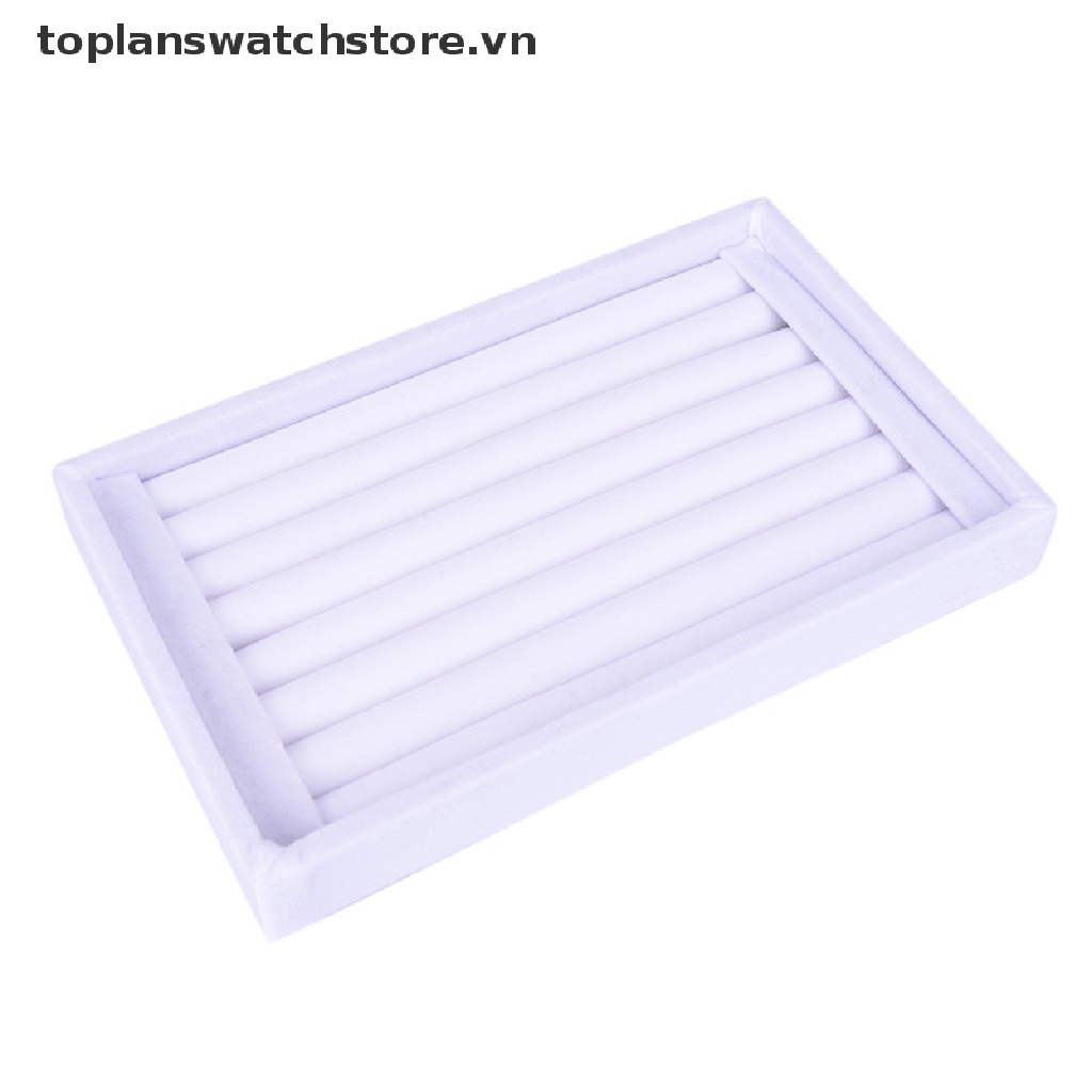 Giá Đỡ Trưng Bày Bông Tai / Nhẫn Bằng Nhung Độc Đáo Tiện Dụng