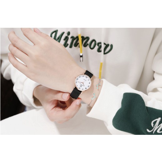 ĐỒNG HỒ NƯ DÂY VẢI DÙ FASHION WATCH D299 PHONG CÁCH HÀN QUỐC | BigBuy360 - bigbuy360.vn