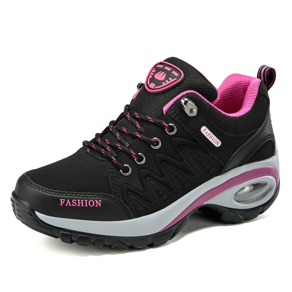 Giày sneaker đế cao 6 cm thiết kế thể thao cho nữ