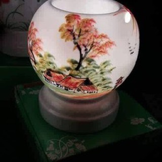 Đèn xông tinh dầu Bát Tràng