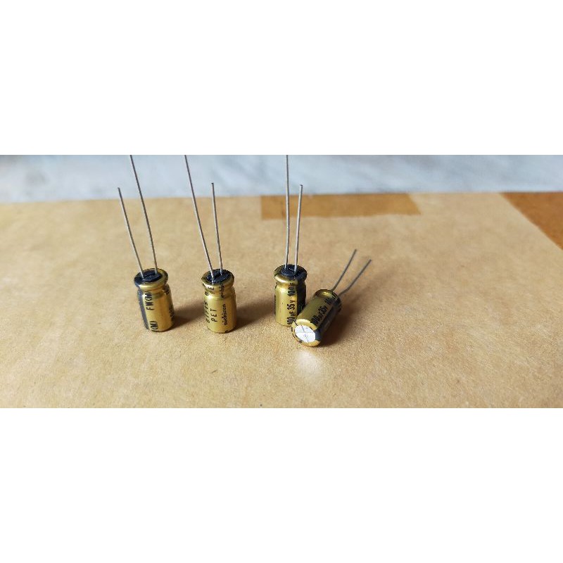 tụ Nichicon fw for audio 100uf/35v