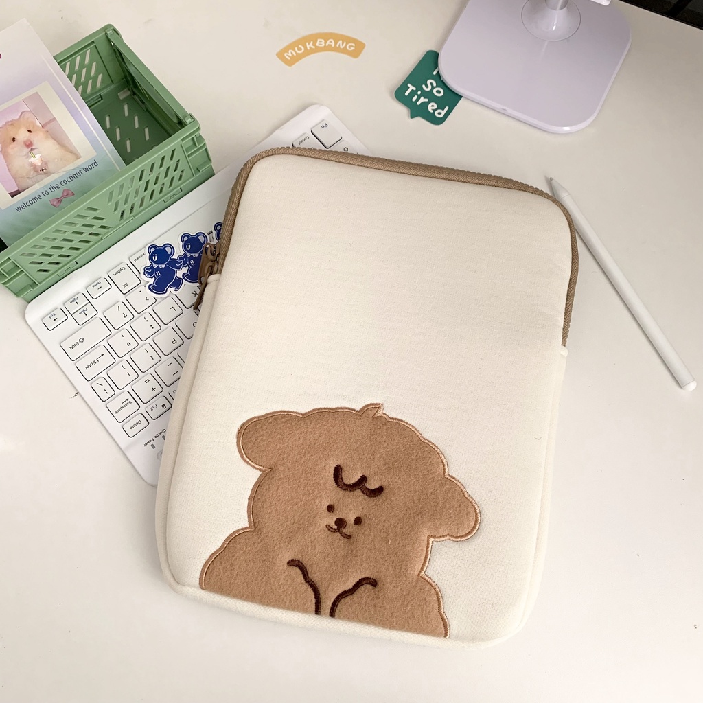 Túi đựng Laptop kích thước 15 13.3 13 12 11 10.5 10.2 inch phong cách Hàn Quốc dễ thương xinh xắn