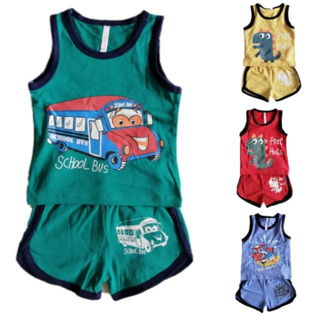 Bộ 3 lỗ bé trai thun co giãn 4 chiều