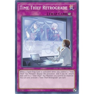 Thẻ bài Yugioh - TCG - Time Thief Retrograde / IGAS-EN075'