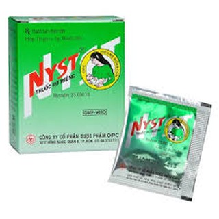 Cốm rơ lưỡi nystatin (hộp 10 gói)