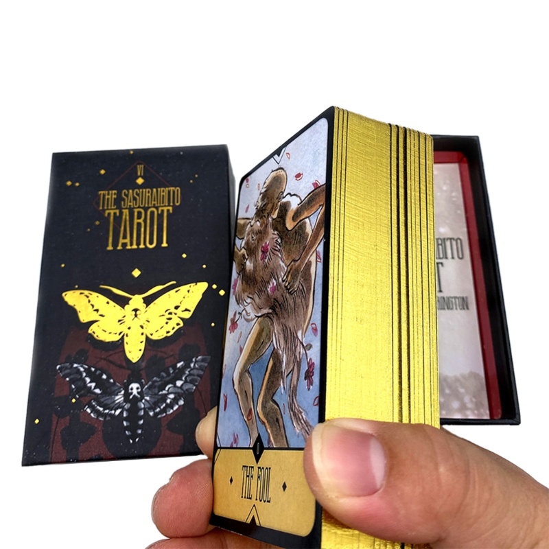 Bộ Bài Tarot Tiếng Anh The Sasuraibito Oracles