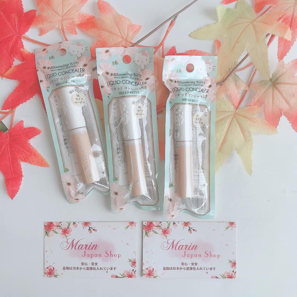 Kem che khuyết điểm dạng lỏng Hello Kitty đáng yêu Blooming Kitty Liquid Concealer Nhật Bản