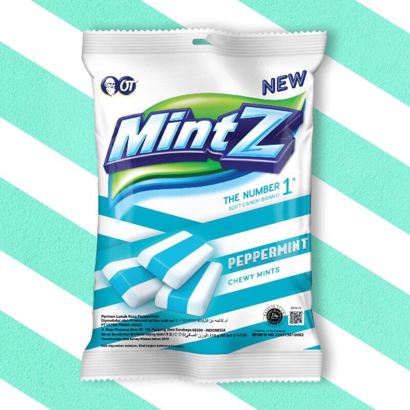 Kẹo Mềm Mintz Chewy Mints 150g (50viên)