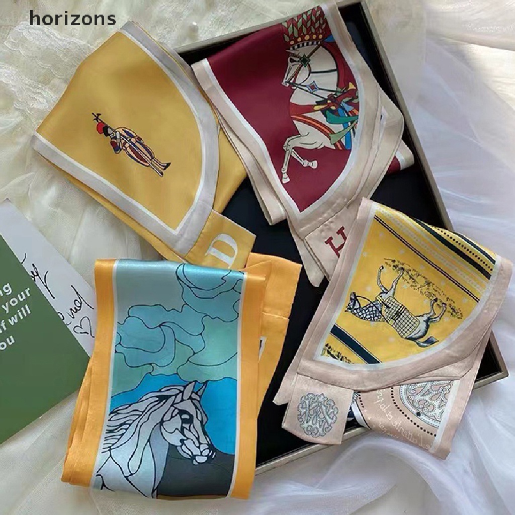 [horizons] Khăn Choàng Cổ Hình Vuông Dành Cho Nữ (h)