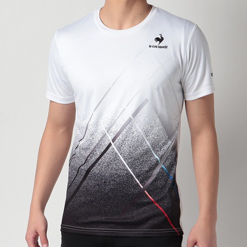 Áo T-Shirt le coq sportif nam - QTMTJA93-WHT