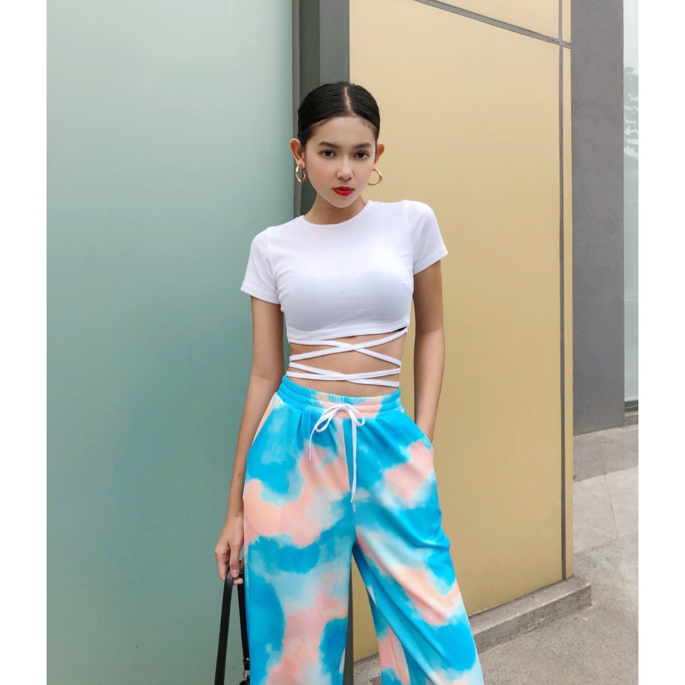 Set bộ nữ, set bộ thể thao loang màu chất thun cao cấp freesize 44-54kg SKUS-130