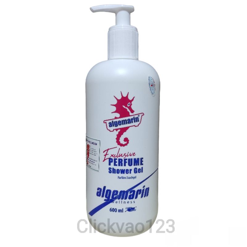 Sữa tắm cá ngựa Algemarin chai x 600ml