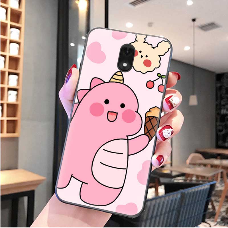 Ốp Điện Thoại Silicon Mềm Họa Tiết Hoạt Hình Dễ Thương Cho Wiko Lenny 5