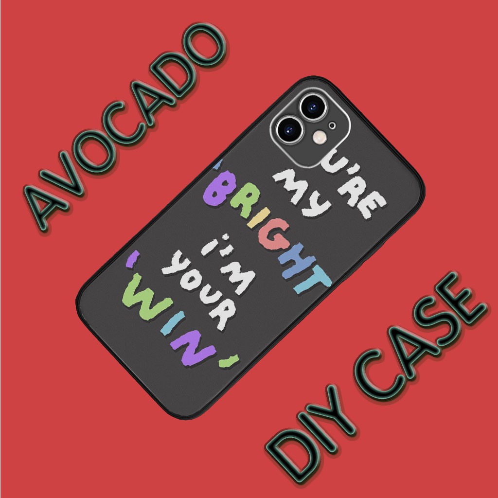 Ốp lưng brightwin slogan cho iphone đủ dòng từ 6 - 13 DV20220024