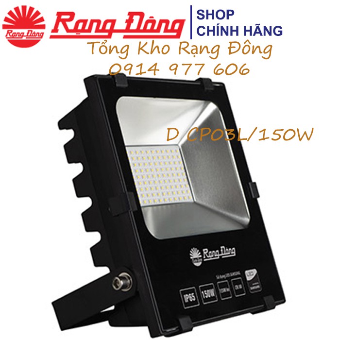 [CHÍNH HÃNG] Đèn Pha LED 200W Rạng Đông - Bảo Hành 2 Năm - Model: D CP03L/200W