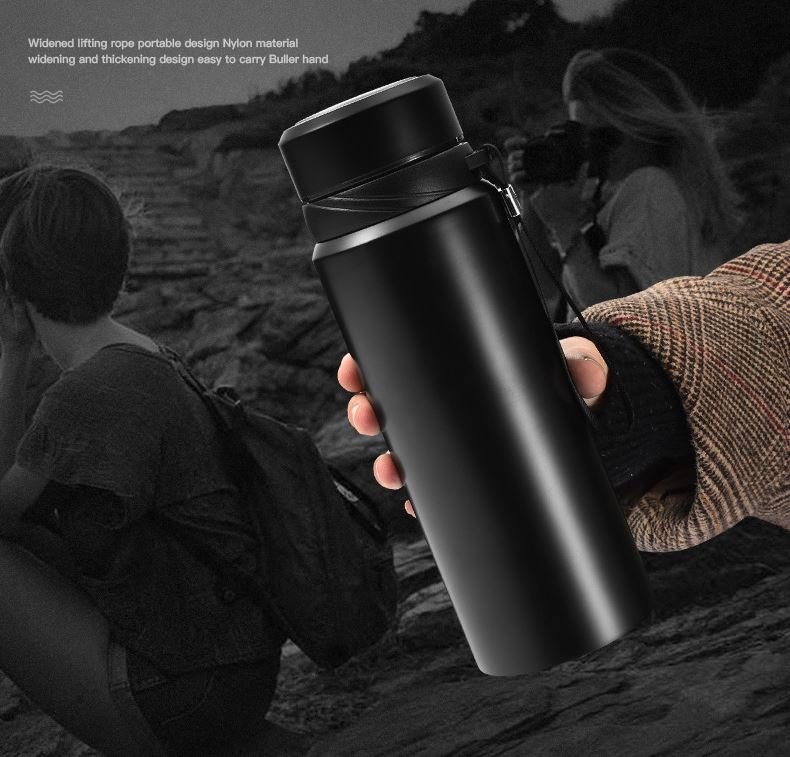 [Rẻ vô địch] Bình Giữ Nhiệt Inox Dày 1L Có Lõi Lọc Trà Giữ Nhiệt Trên 11h