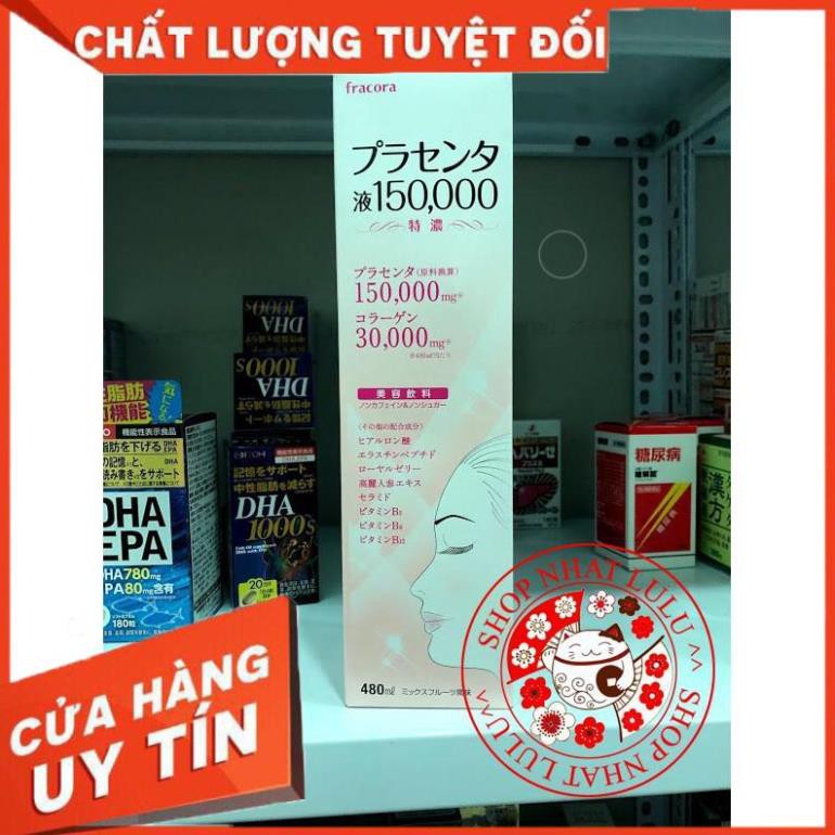 Nước Uống Nhau Thai Cừu FRACORA PLACENTA Nhật Bản - ĐẸP DA, CHỐNG LÃO HÓA - mrtrieu1102