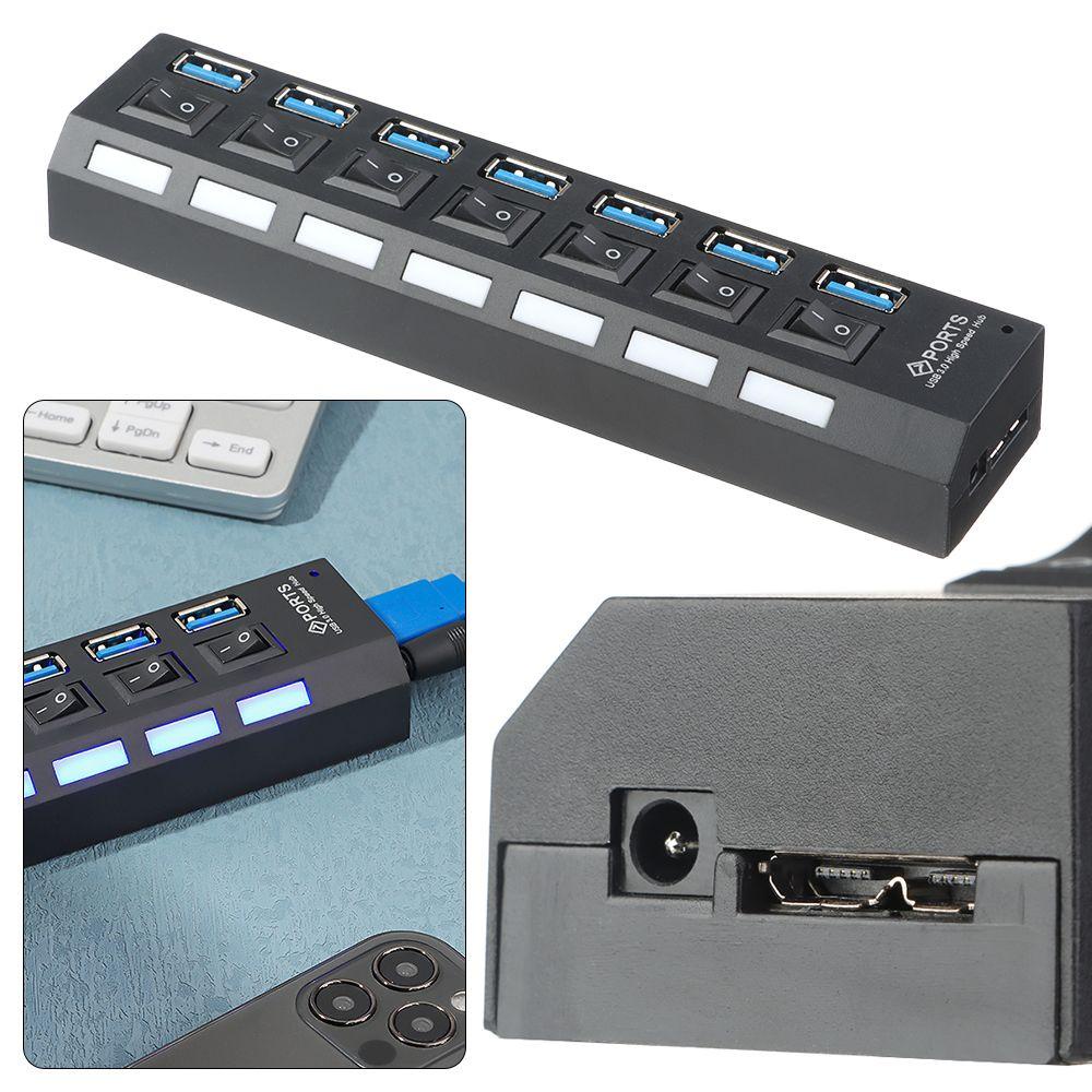 .Bộ Chia 7 Cổng USB 3.0 Đa Năng Tiện Dụng