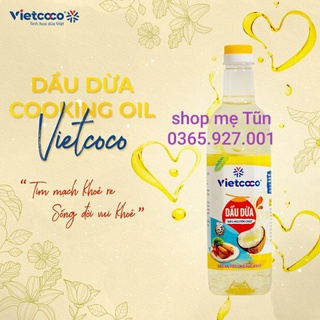 dầu ăn dừa vietcoco 1l