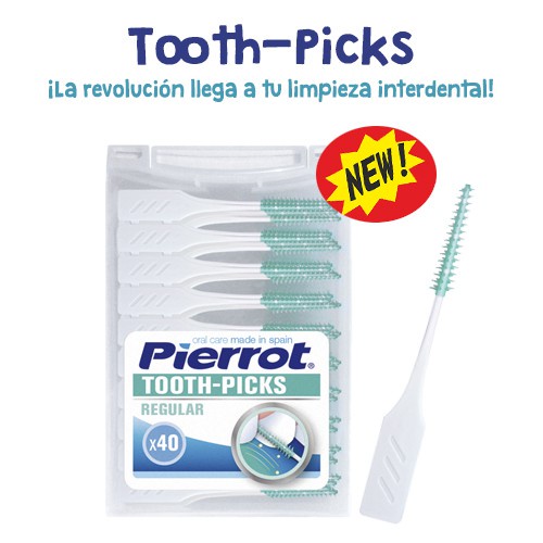Tăm vệ sinh kẽ răng Pierrot/ Tây Ban Nha, hộp 40 cái