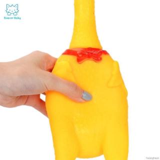 Gà trống cao su đồ chơi cho bé
