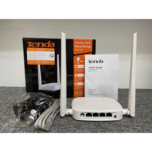 Bộ phát wifi Tenda N301 2 Râu Chuẩn N300Mbps, Tenda F9 Xuyên Tường Khỏe Chuẩn N600Mbps, tenda F6 - Hàng Chính Hãng