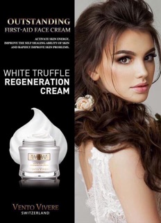 Kem trắng da vento truffle