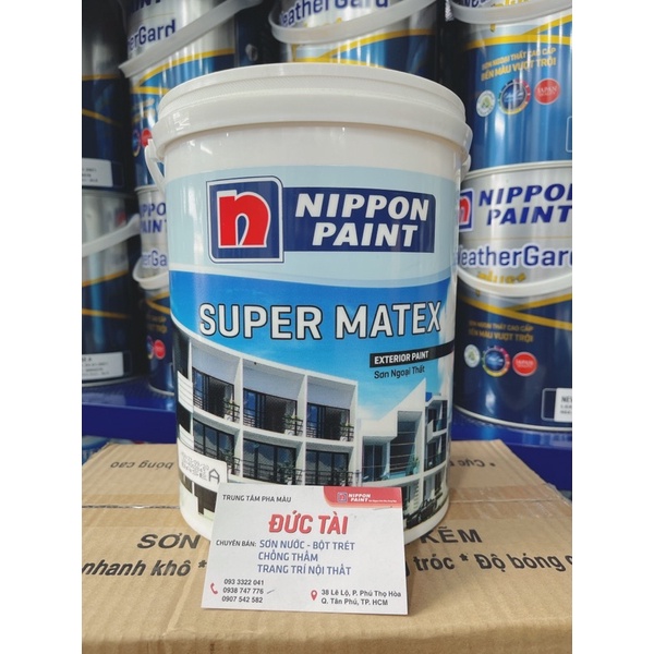 Nippon ngoại thất  SUPER MATEX 5lit chính hãng