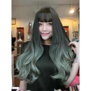 Tóc giả omber cao cấp- tặng lưới chùm tóc- hình thật