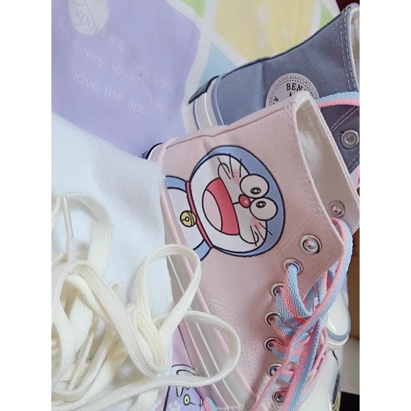 Giày cổ cao doraemon size 35-40