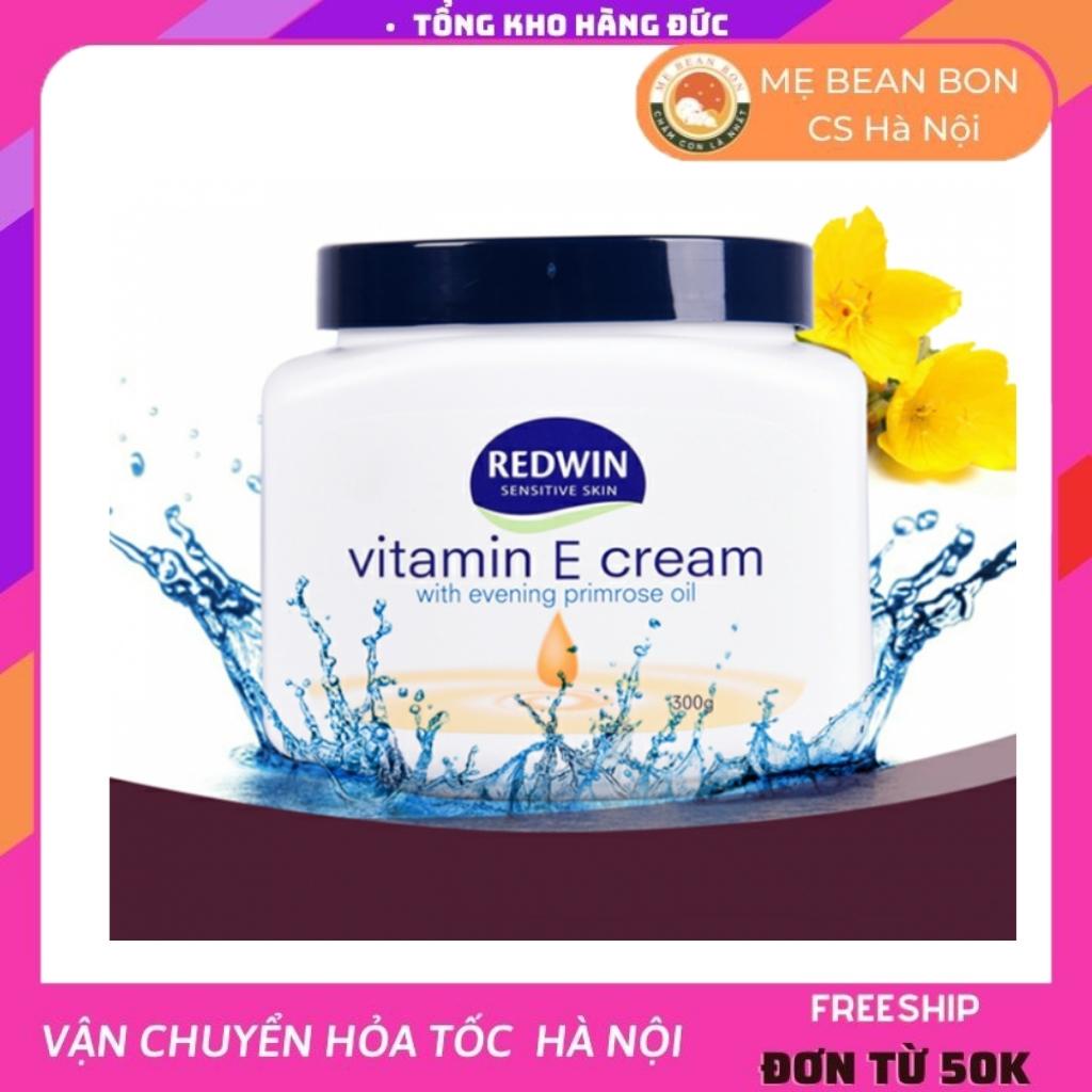 Kem dưỡng da toàn thân Redwin Vitamin E và hoa anh thảo Úc 300g giúp da mềm mịn, sáng bóng, căng mịn - mẹ bean bon