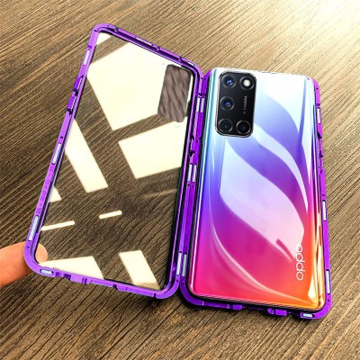 Bao da điện thoại nắp gập 360 độ Oppo Reno 5 4 Pro A94 A93 A15s A15 A53 A32 A33 A92 A72 A8 A31 A5 A9 2020 A7 A5s A12